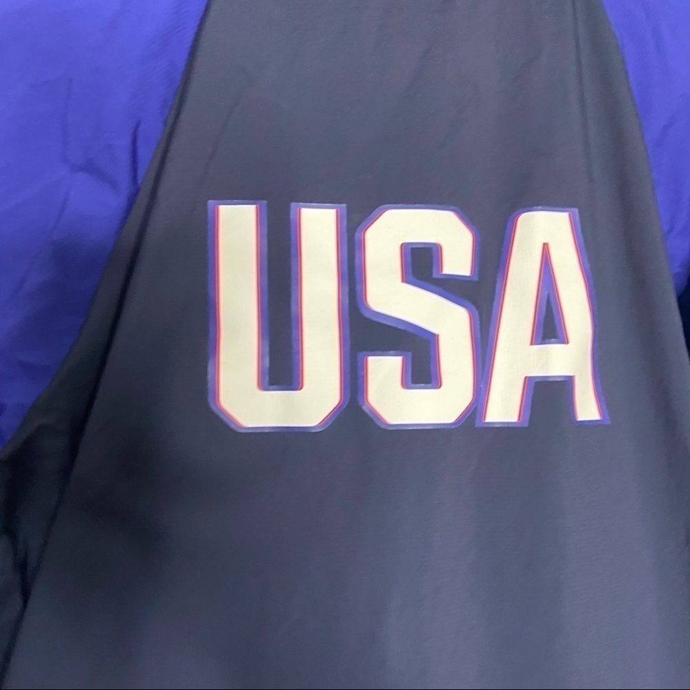 Nike Olympics USA track windbreaker jacket blue L - Picture 9 of 9